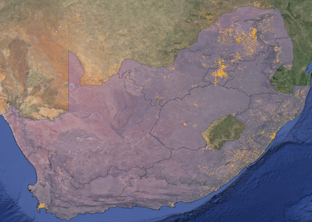 Photogrammetry and remote sensing orthomosaic example
